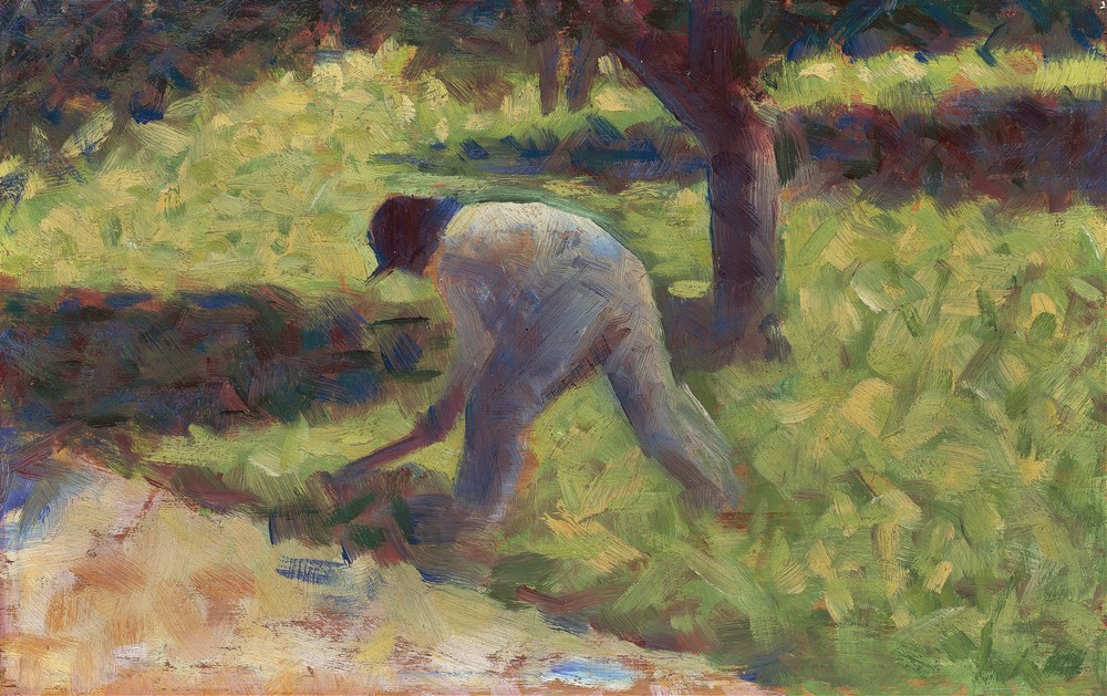 Peasant with a Hoe (c. 1882)