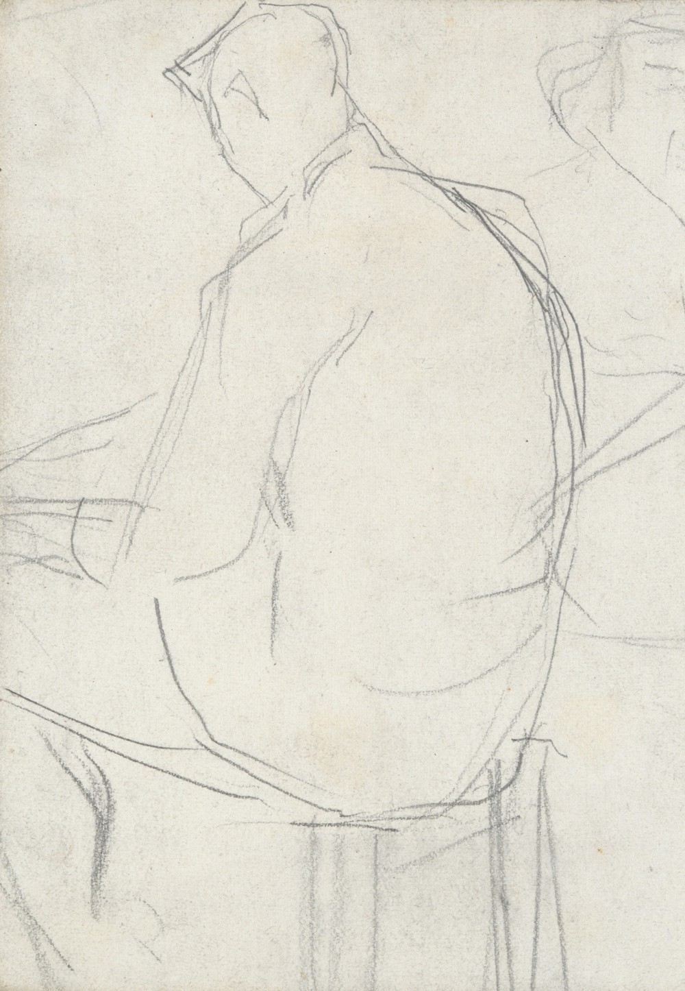 Man Seated on a Stool (ca. 1880–81)