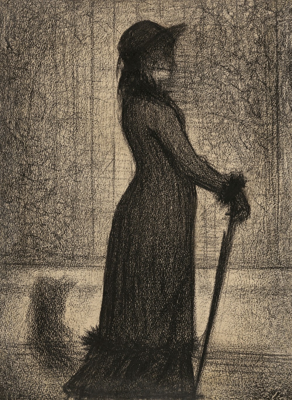 Woman Strolling (Une élégante)