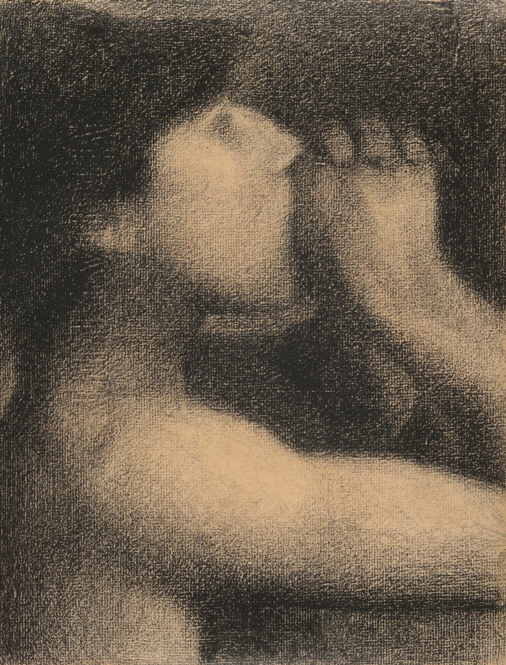 L’écho (Echo), study for Une baignade, Asnières (Bathers at Asnières) (1883–84)