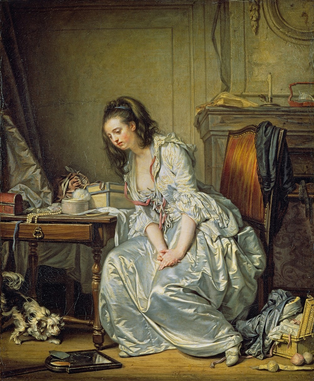 The Broken Mirror (c. 1762 - 1763)