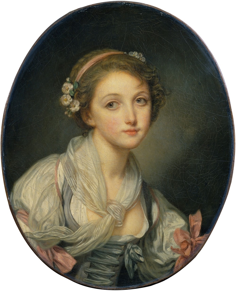 Girl with a Gauze Scarf (c.1770)