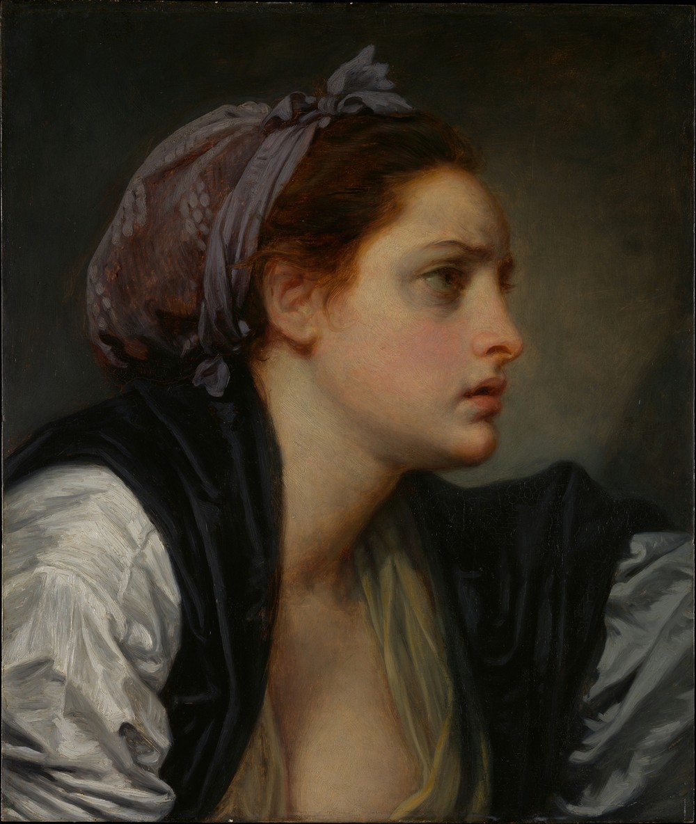 Study of a Woman’s Head (ca. 1780)