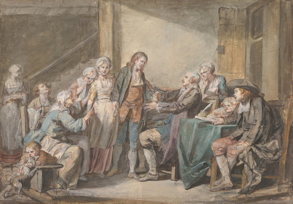 The Marriage Contract (ca. 1761)