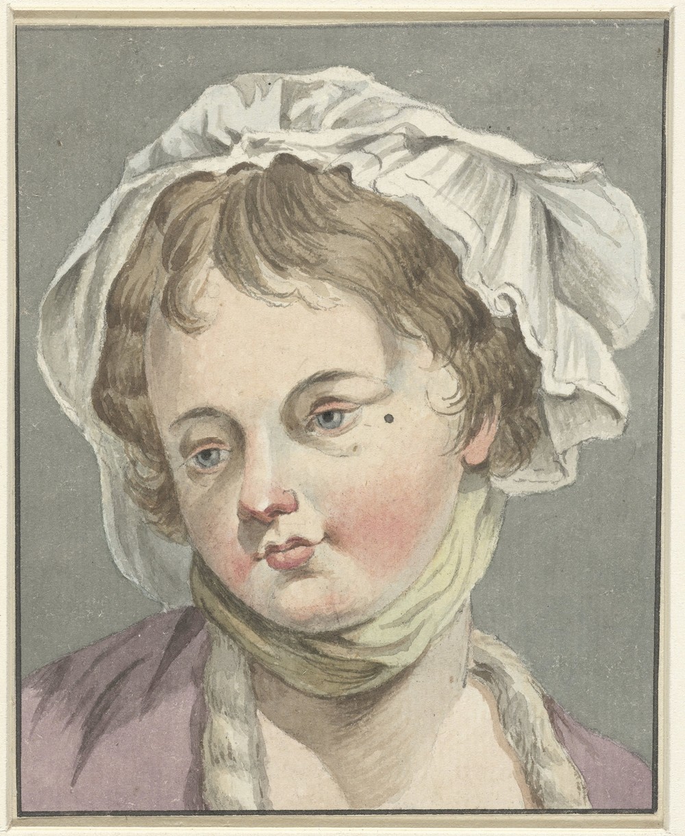 Head of a girl