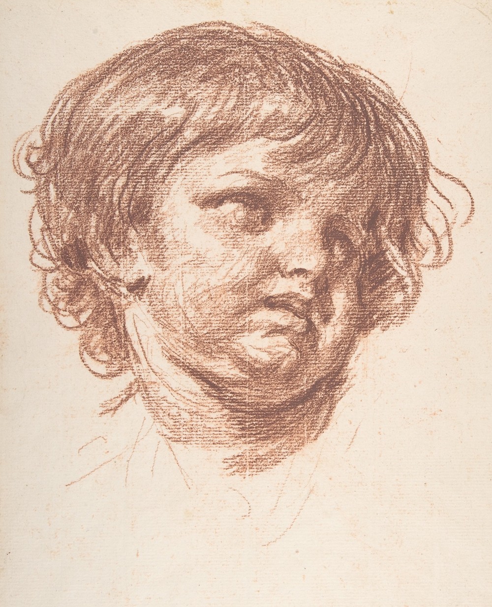 Head of a Young Boy