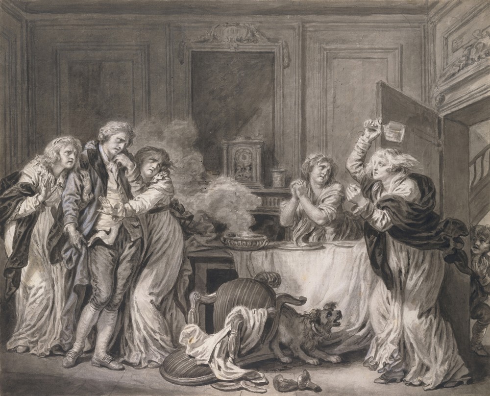 The Angry Wife (ca. 1785)