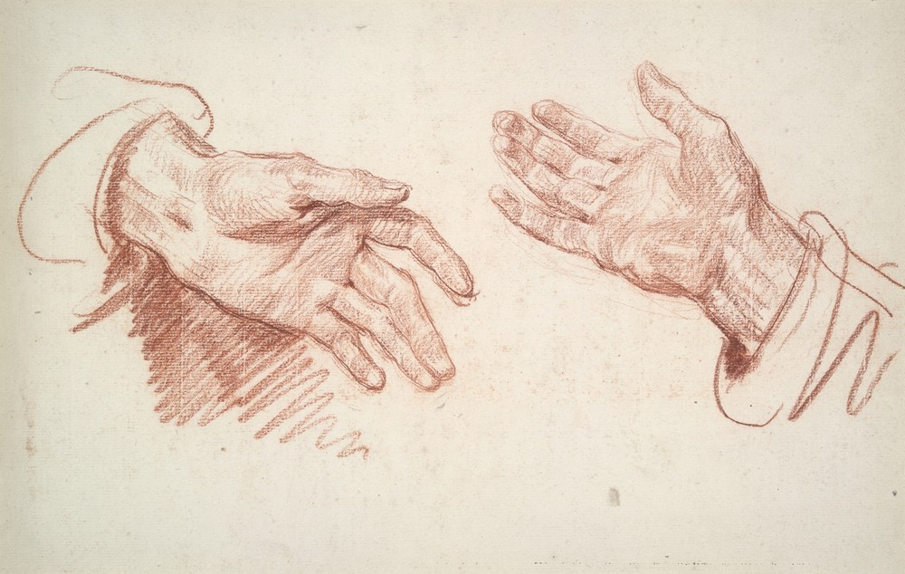 Study of 2 Hands