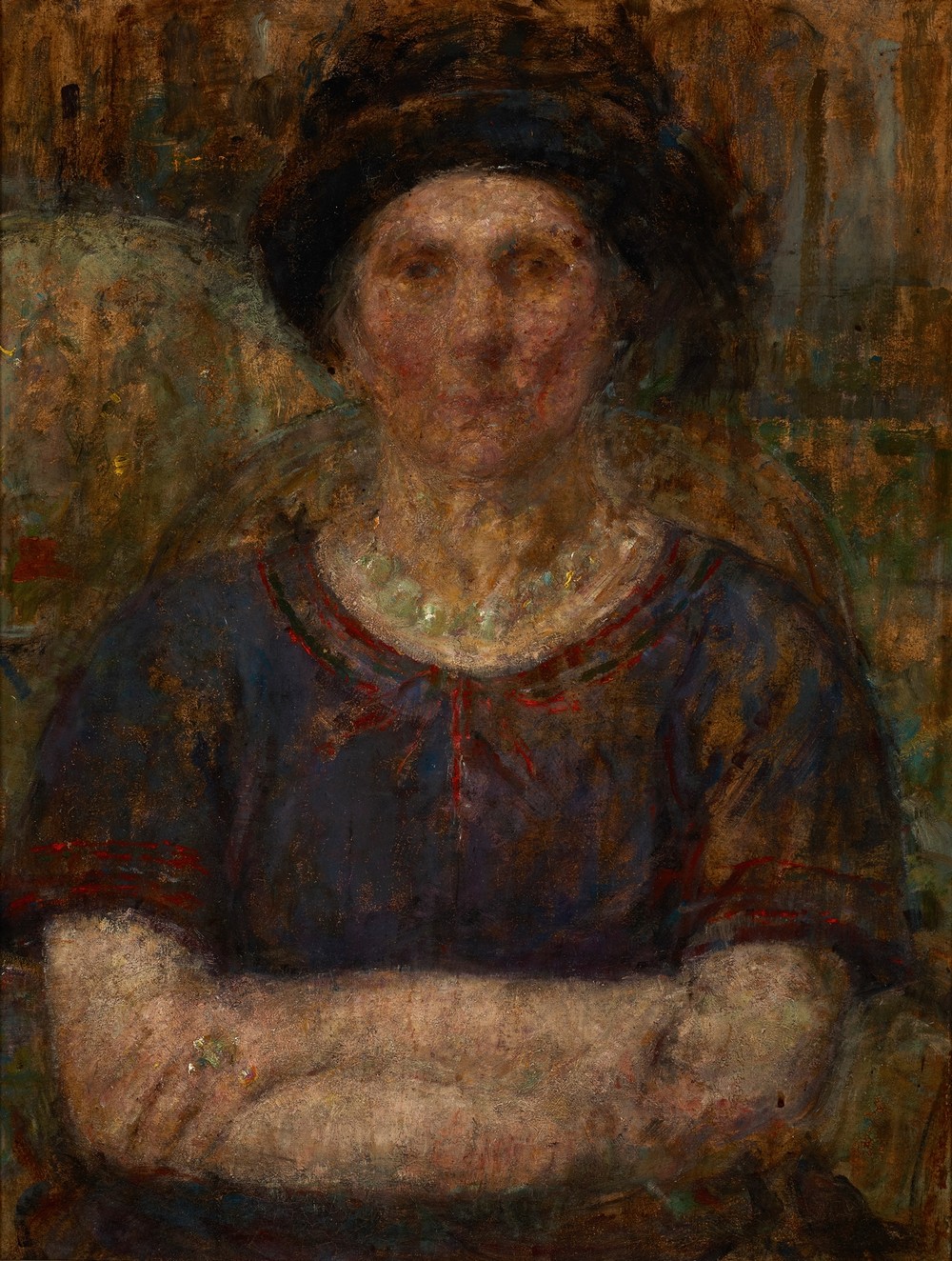 Portrait of Mrs Bankiewicz (after 1925)
