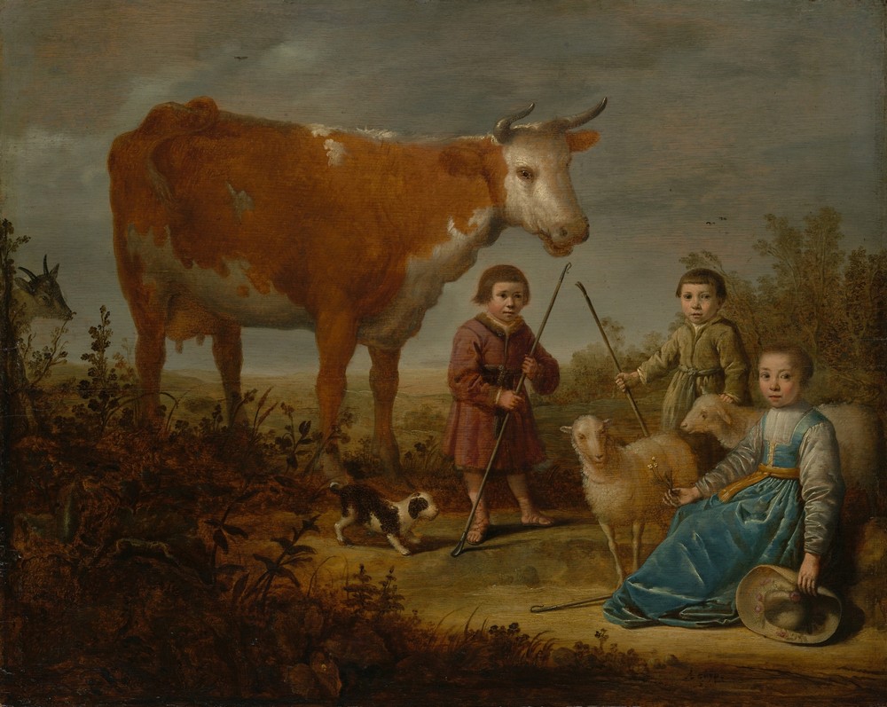 Children and a Cow (1635–39)