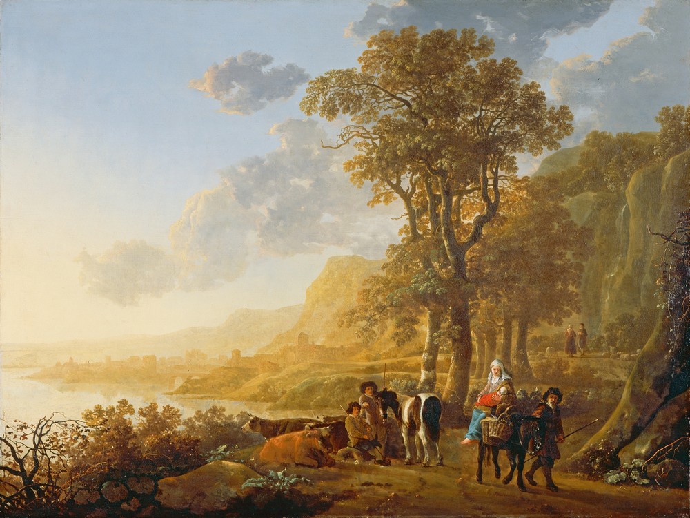 The Flight into Egypt (circa 1655)