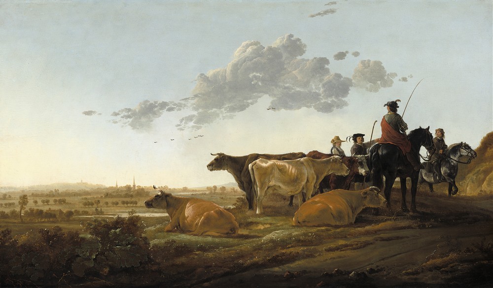 Landscape with Herdsmen (mid-1650s)