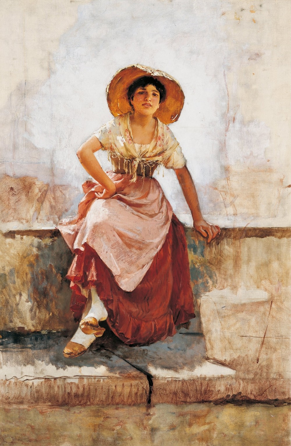 Florentine Flower Girl (circa 1886)