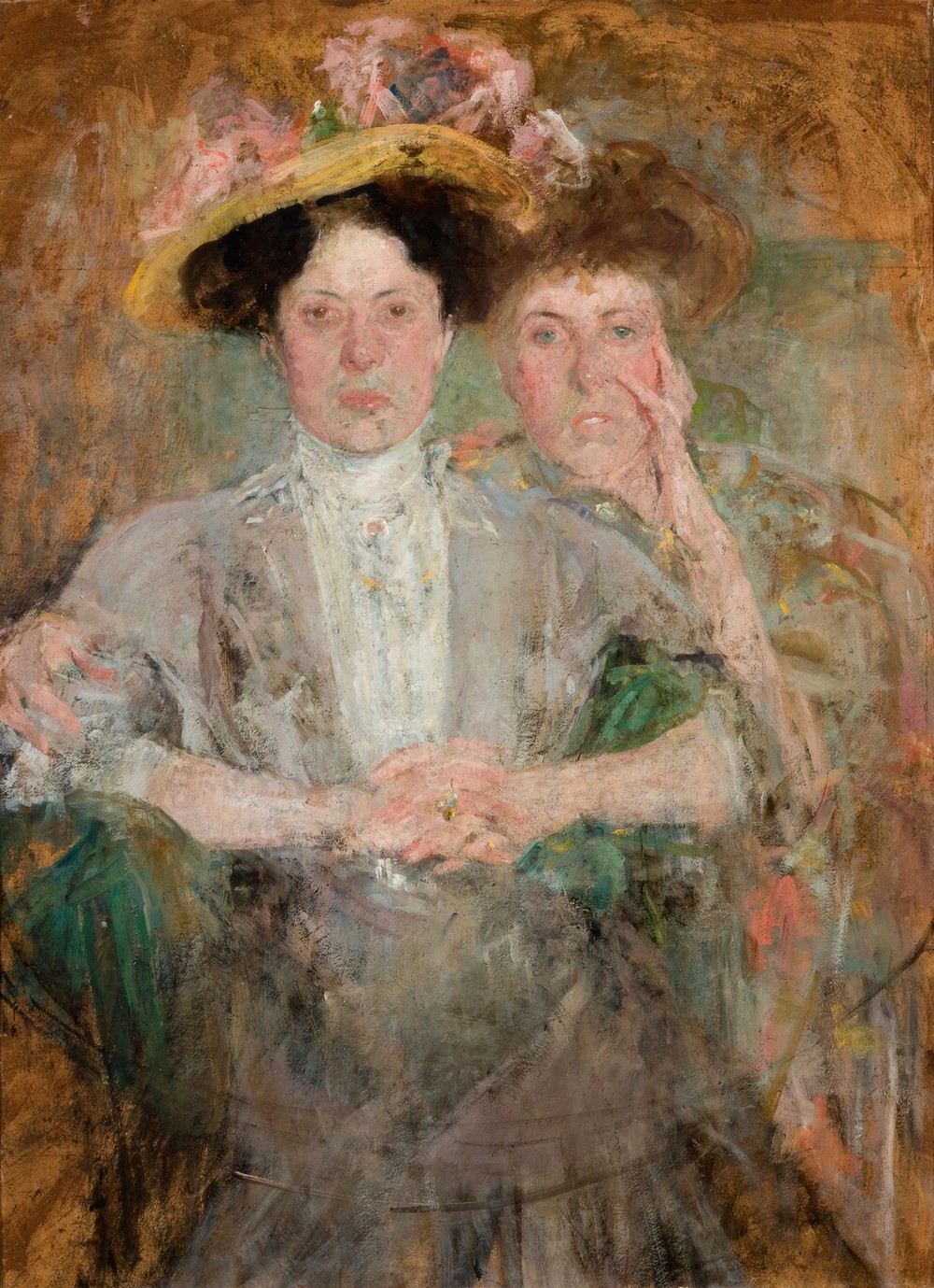 Portrait of Two Young Ladies (circa 1904)