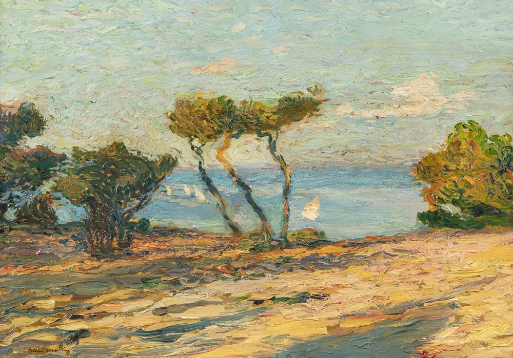 Bord de mer aux pins (before 1907.)