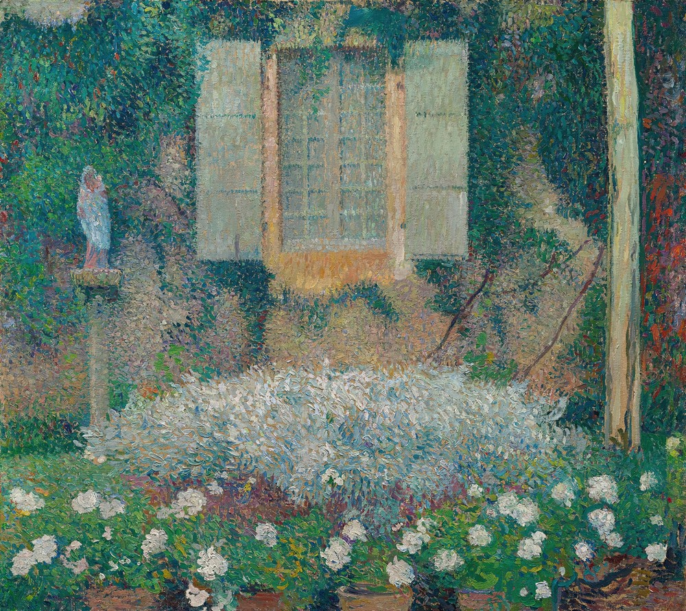 La Fenêtre De La Cuisine Sur Le Jardin À Marquayrol (circa 1916)