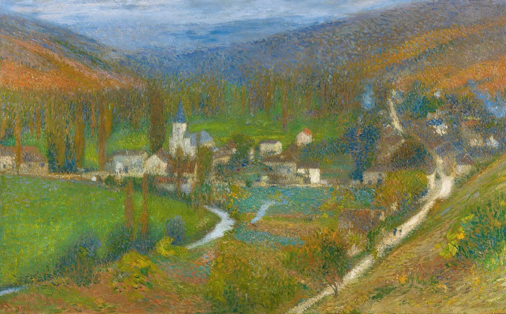 Vue Generale De Labastide-Du-Vert Du Haut Du Parc De Marquayrol (circa 1905)