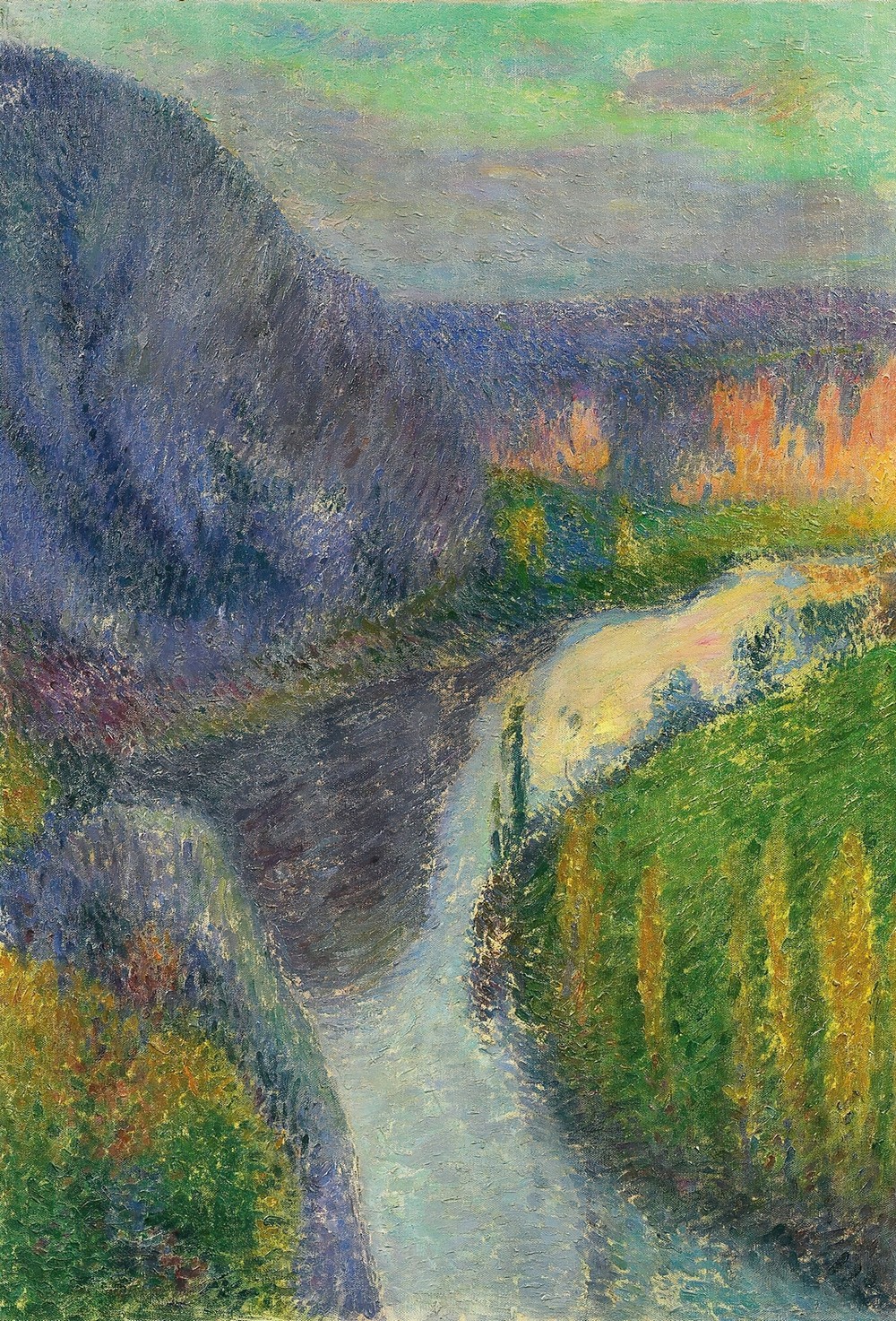La Vallée Du Lot, Près De Saint-Cirq Lapopie