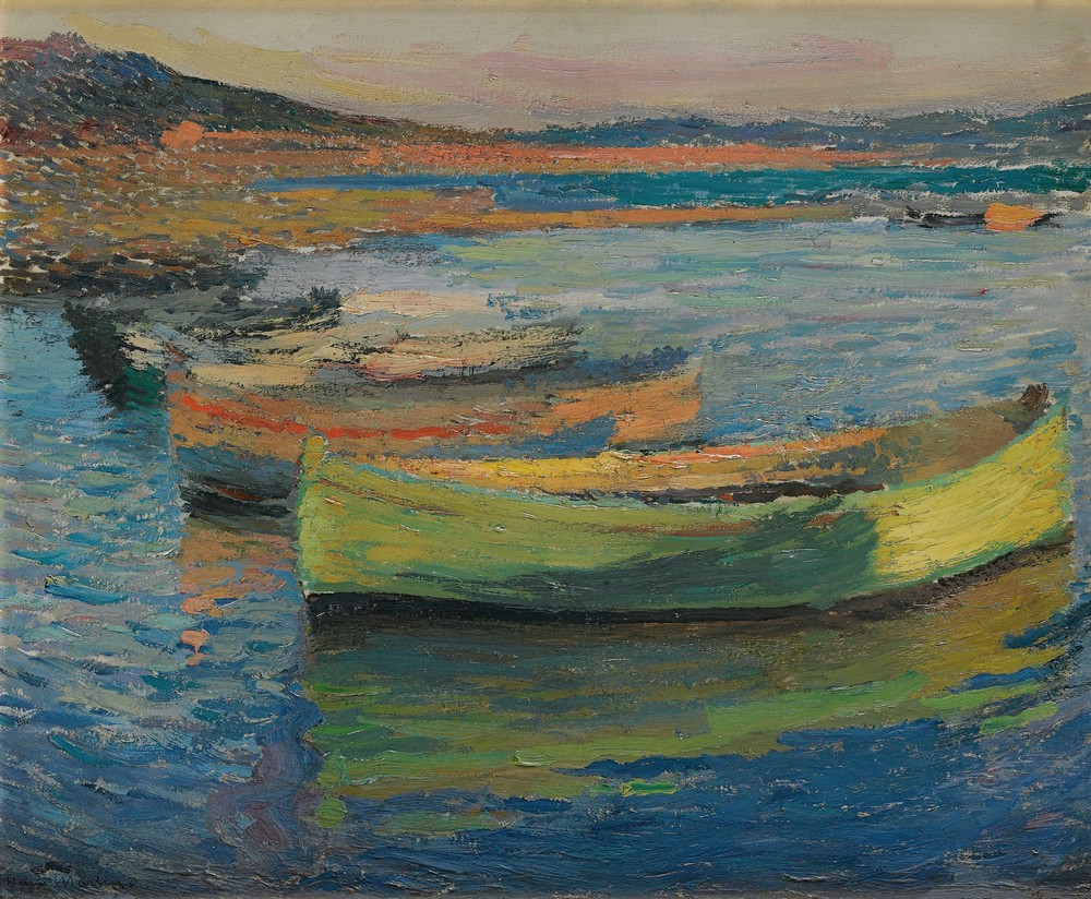 Barques Aux Environs De Collioure (circa 1910)