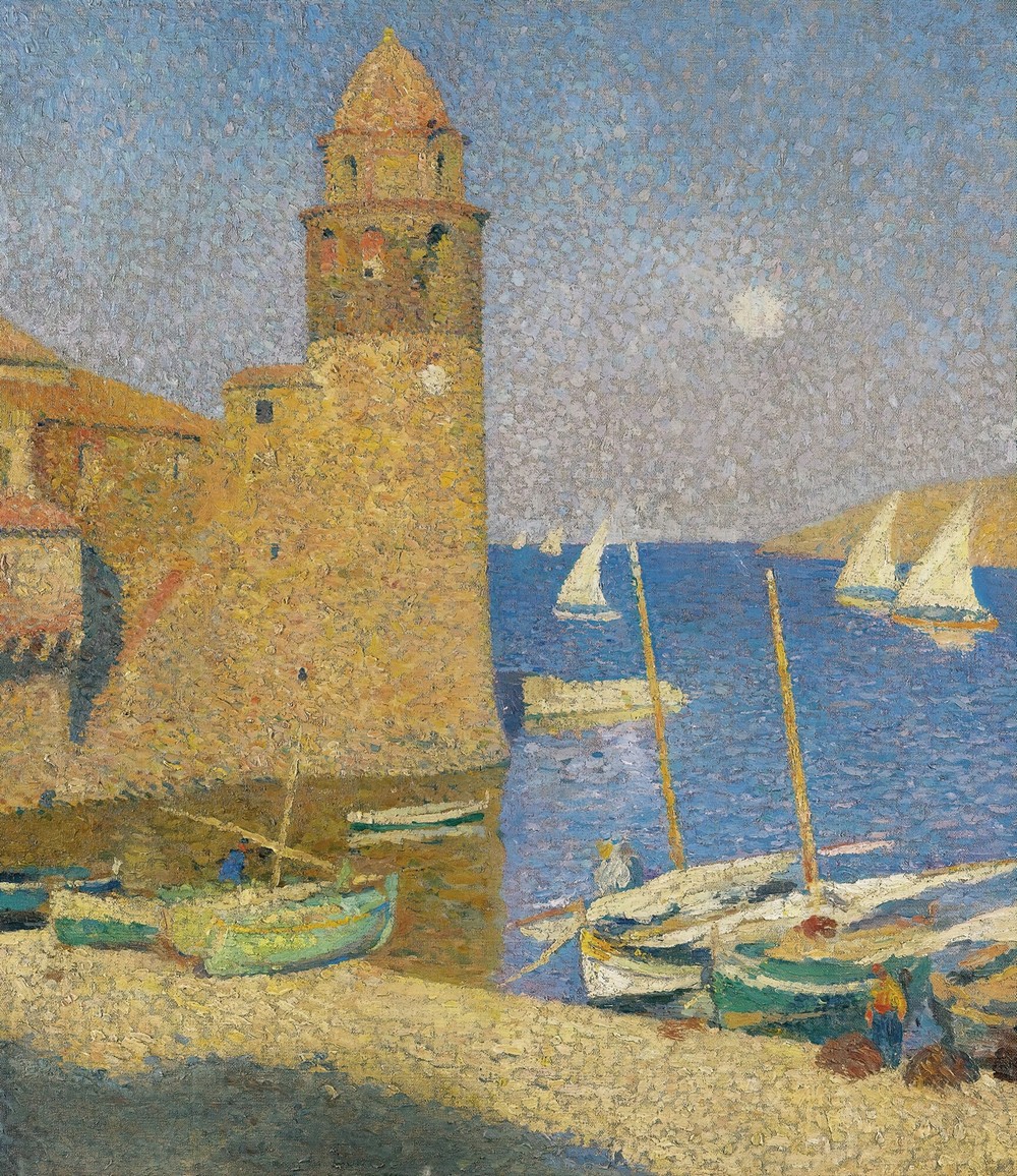La Tour De Collioure, Lever De Lune