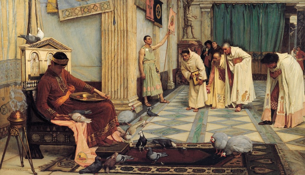 The Favourites Of The Emperor Honorius (circa 1883)