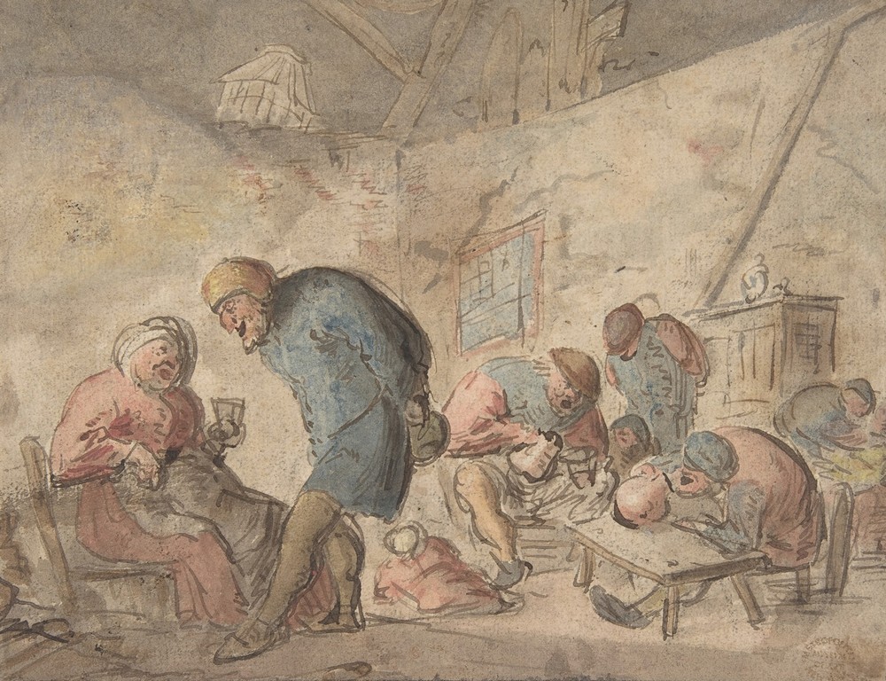 Peasants Drinking (1610–85)