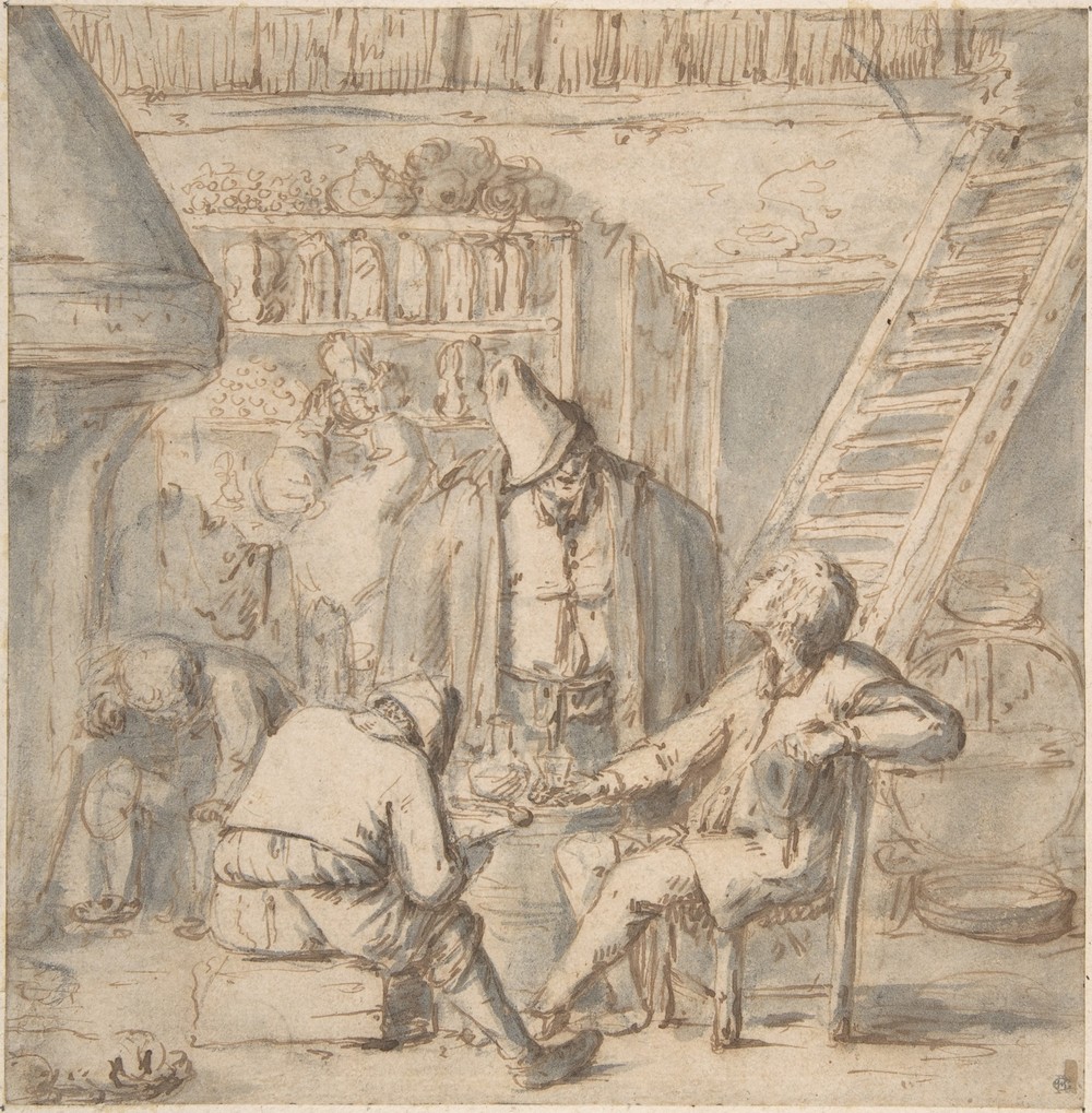 Drinkers in a Tavern (17th century)