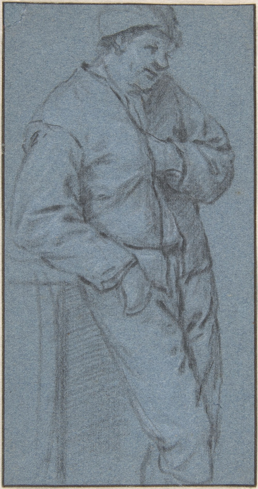Study of a Standing Peasant (17th century)
