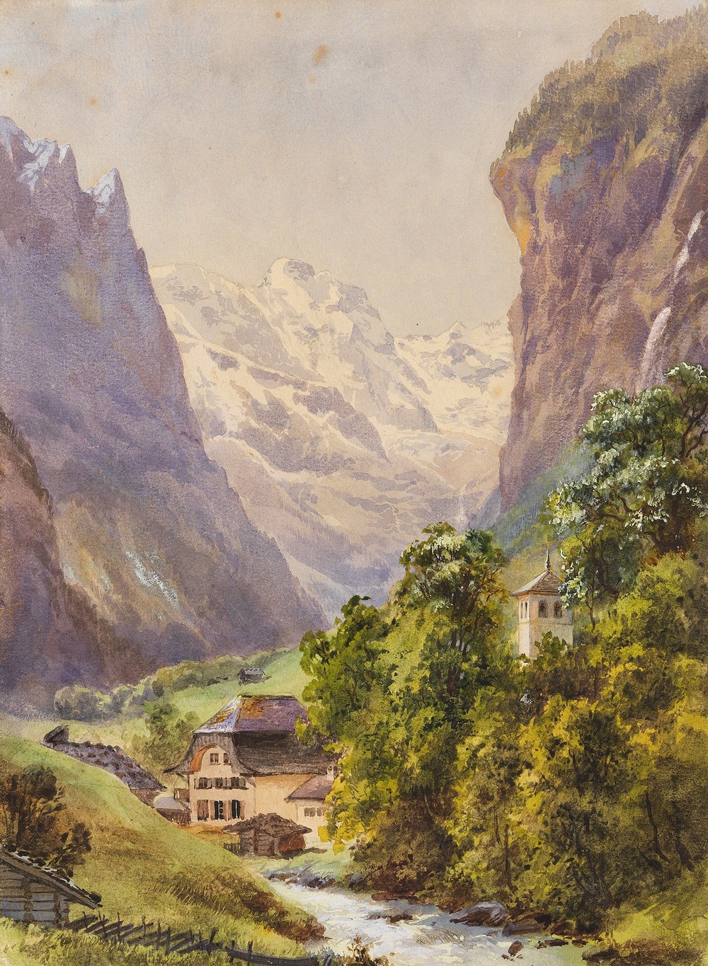 Lauterbrunnen (Schweiz) (Ca. 1880-90)