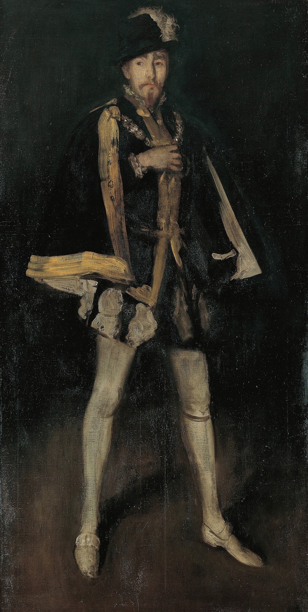 Arrangement in Black, No. 3, Sir Henry Irving as Philip II of Spain