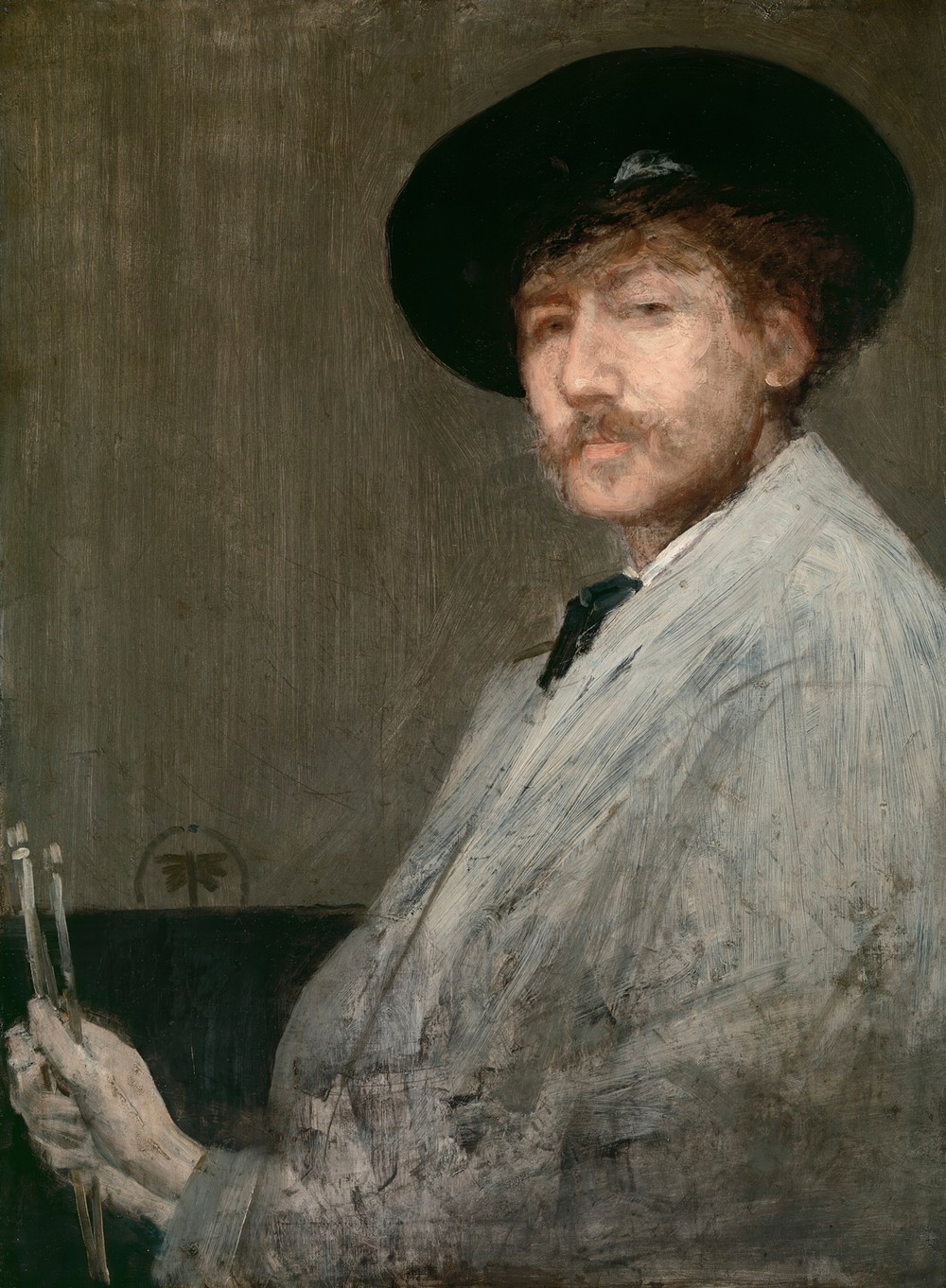 Arrangement in Gray, Portrait of the Painter (ca. 1872)