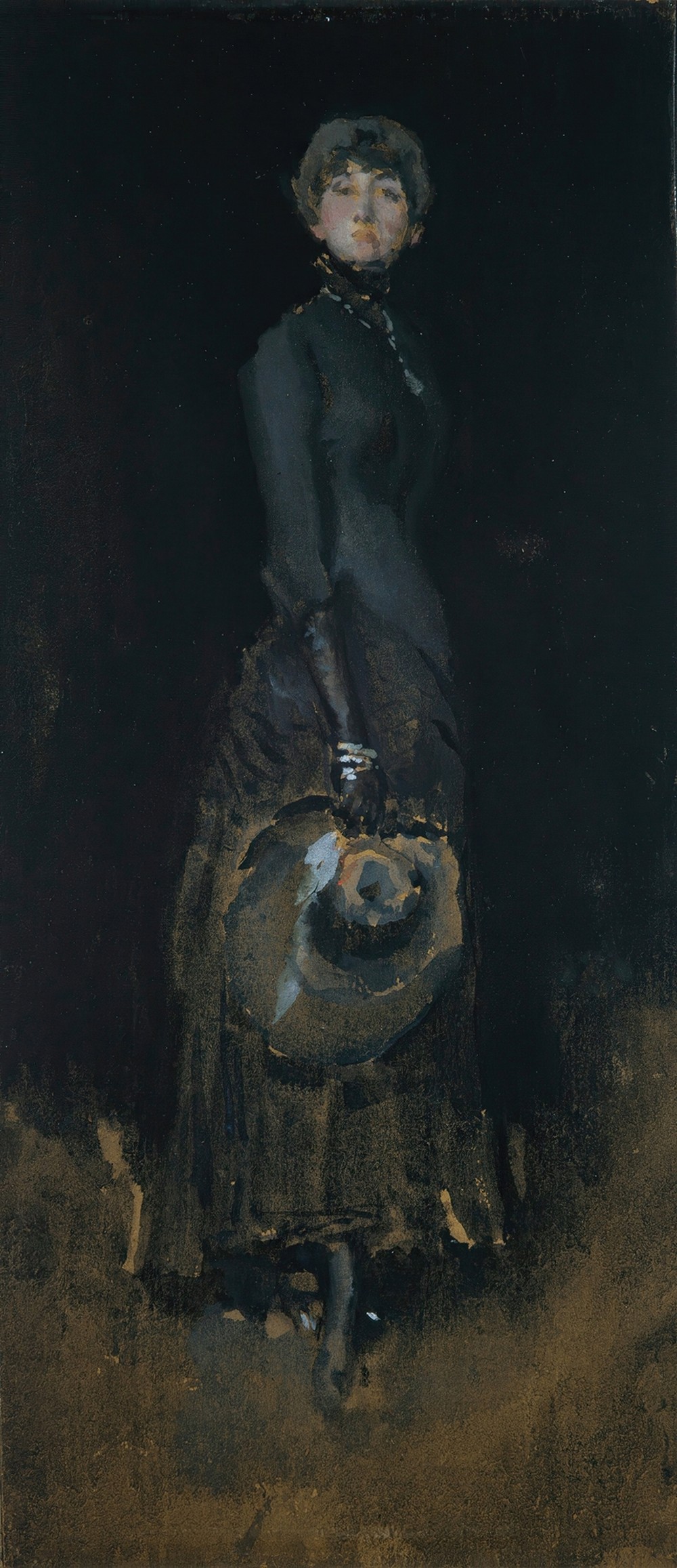 Lady in Gray (ca. 1883)