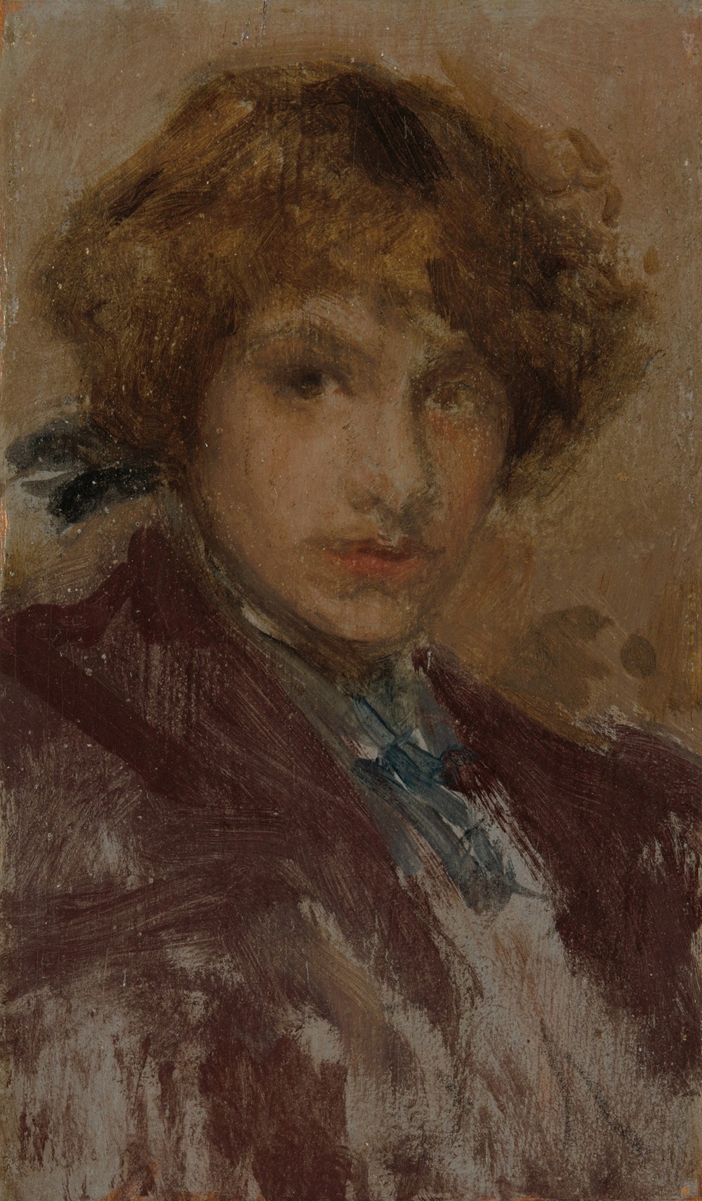 Study of a Girl’s Head and Shoulders (1896-97)