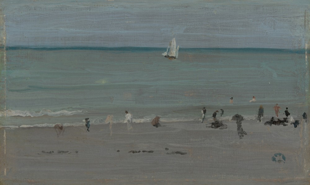 Coast Scene, Bathers (1884-85)