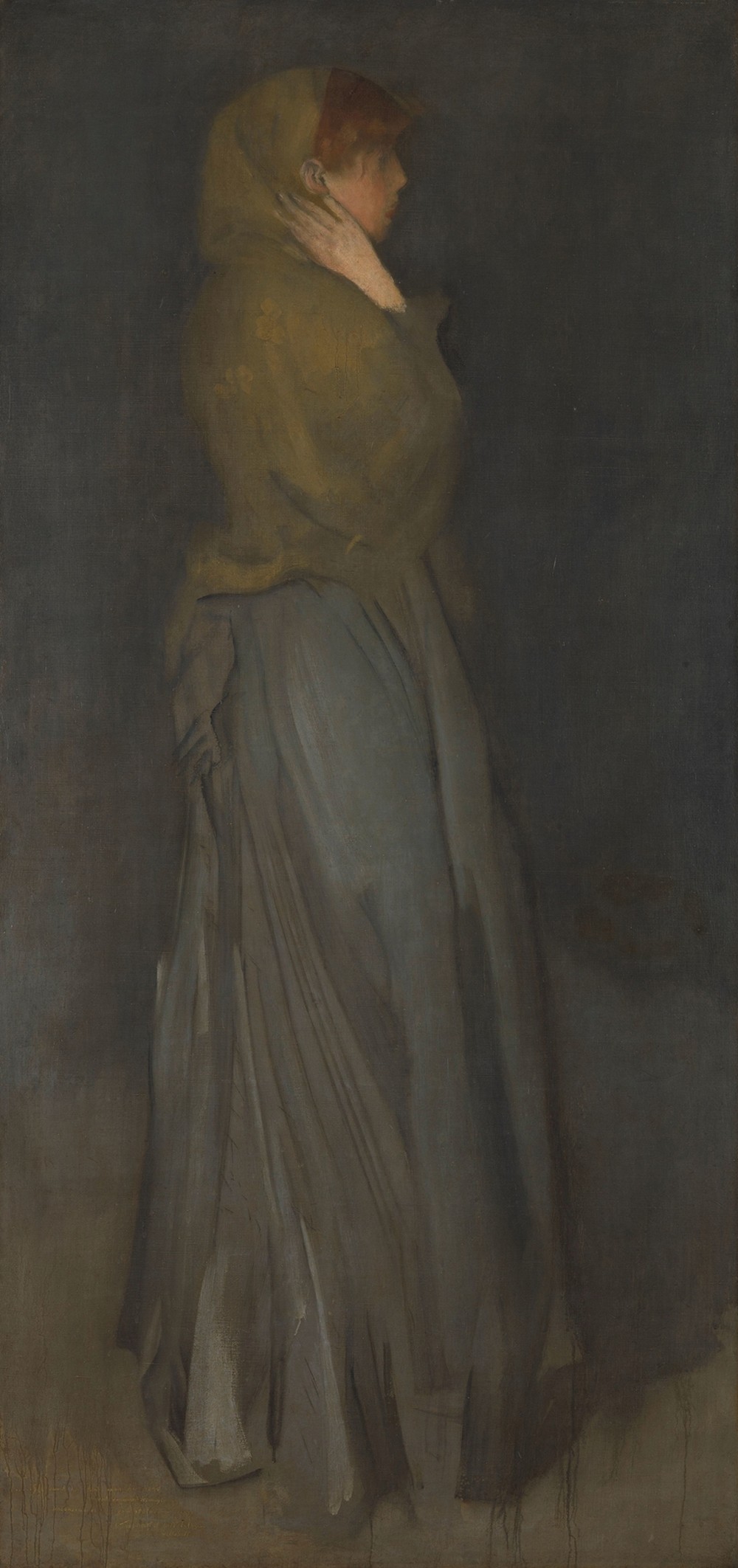 Arrangement in Yellow and Gray; Effie Deans (c. 1876 - c. 1878)