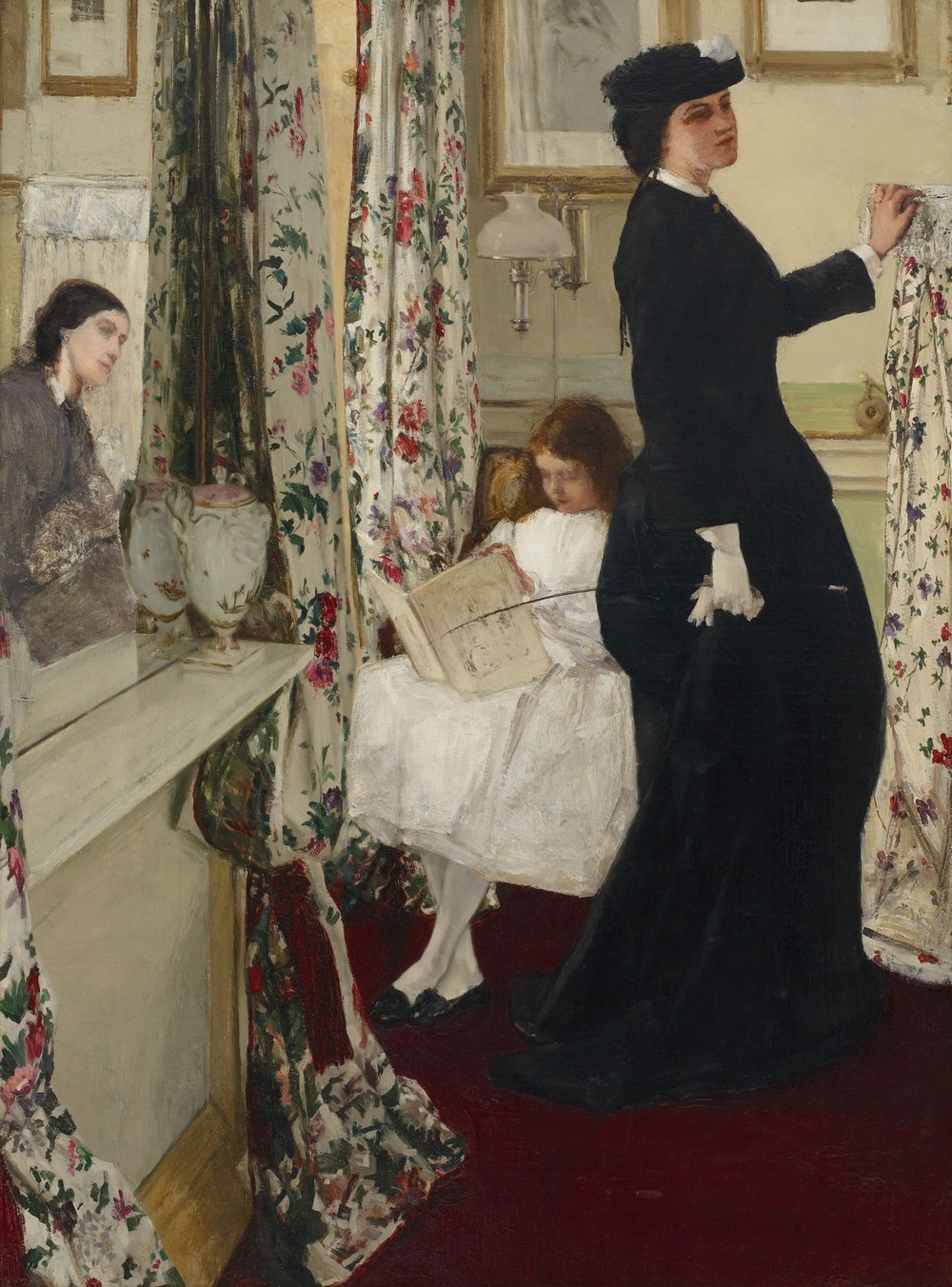 Harmony in Green and Rose; The Music Room