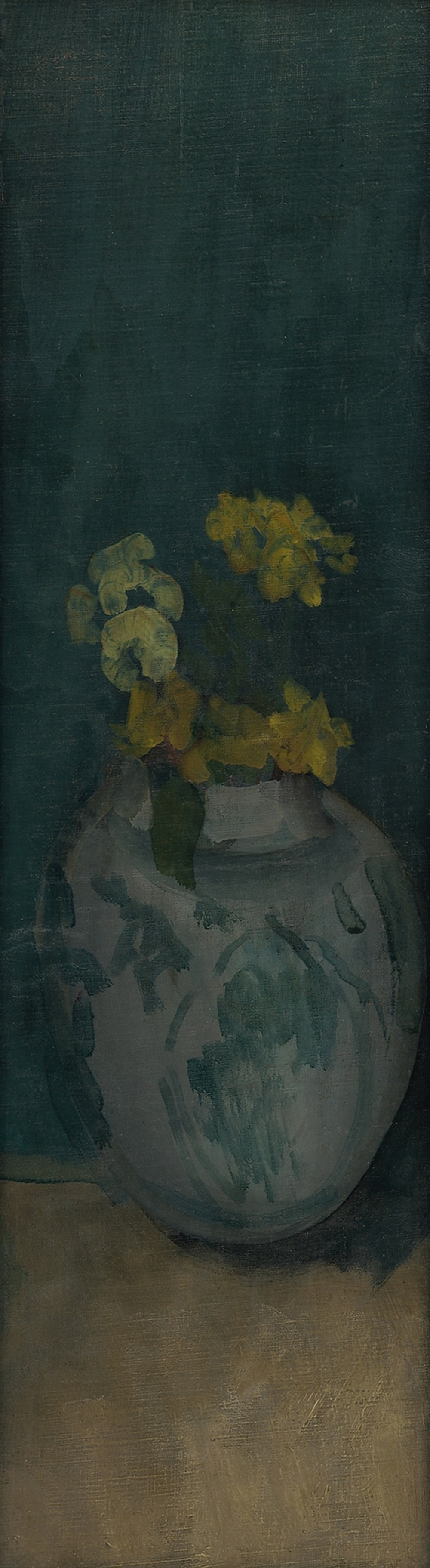 The Blue Girl (fragment); Yellow and Blue