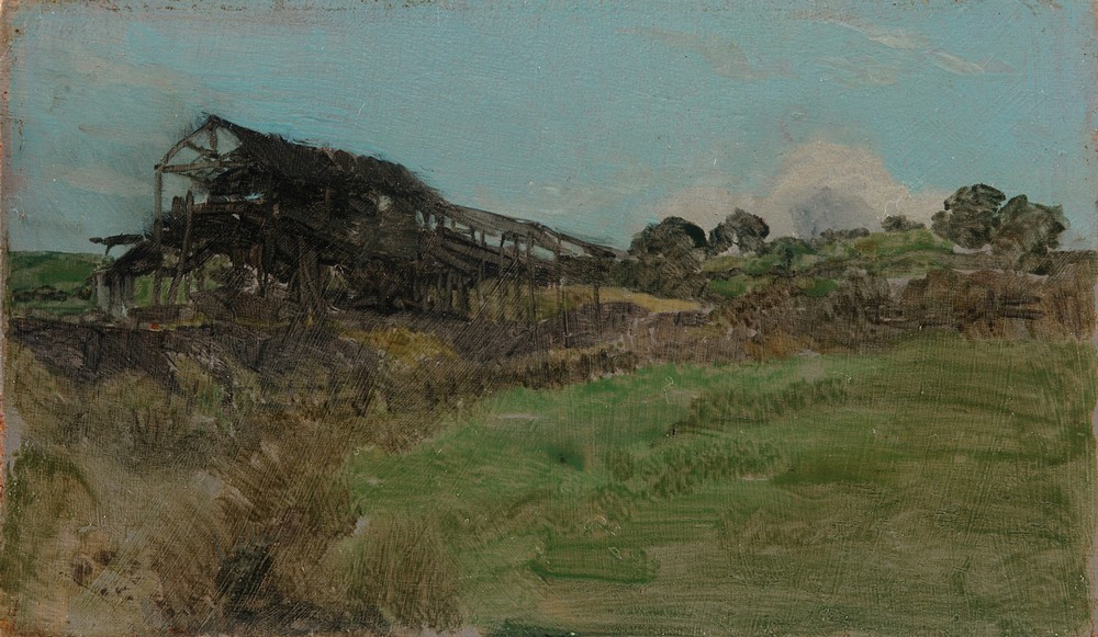 Blue and Emerald; Coal Mine