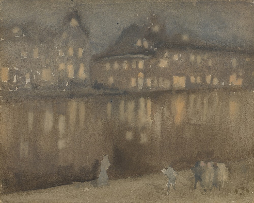Grand Canal, Amsterdam: Nocturne
