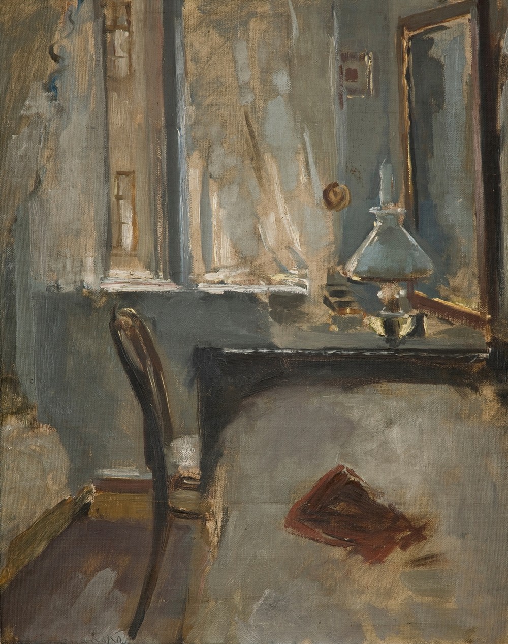 Study of the Interior of the Artist’s Studio in Krakow