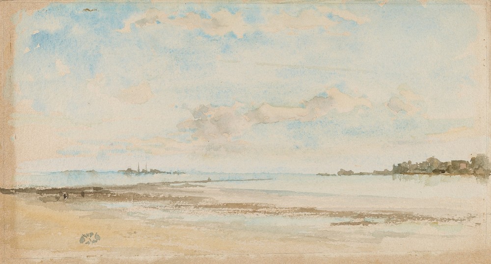 Note in Blue and Opal–Jersey