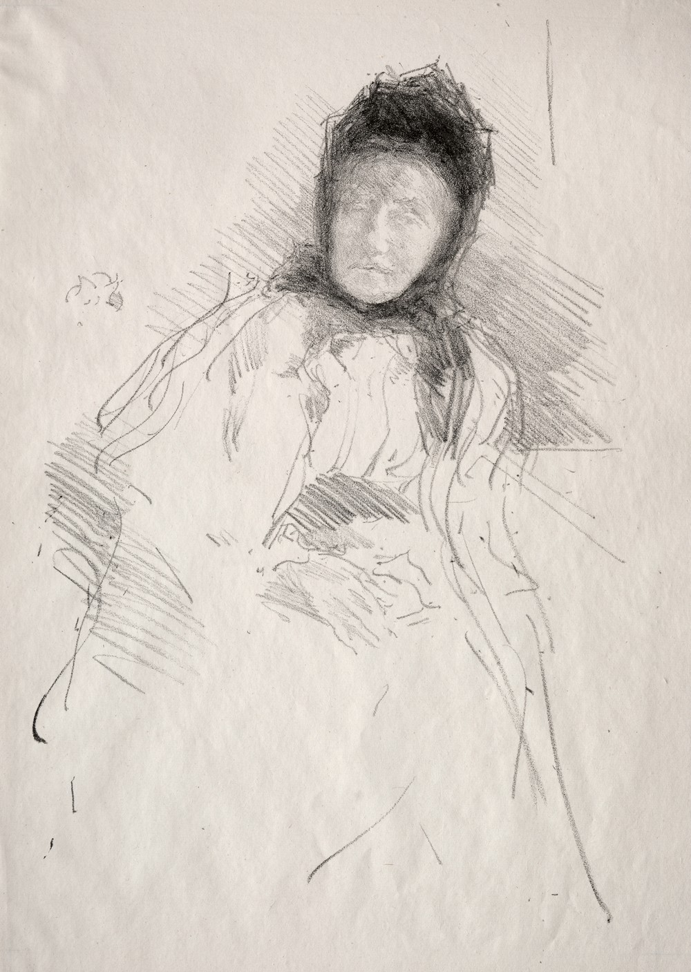 Unfinished Sketch of Lady Haden