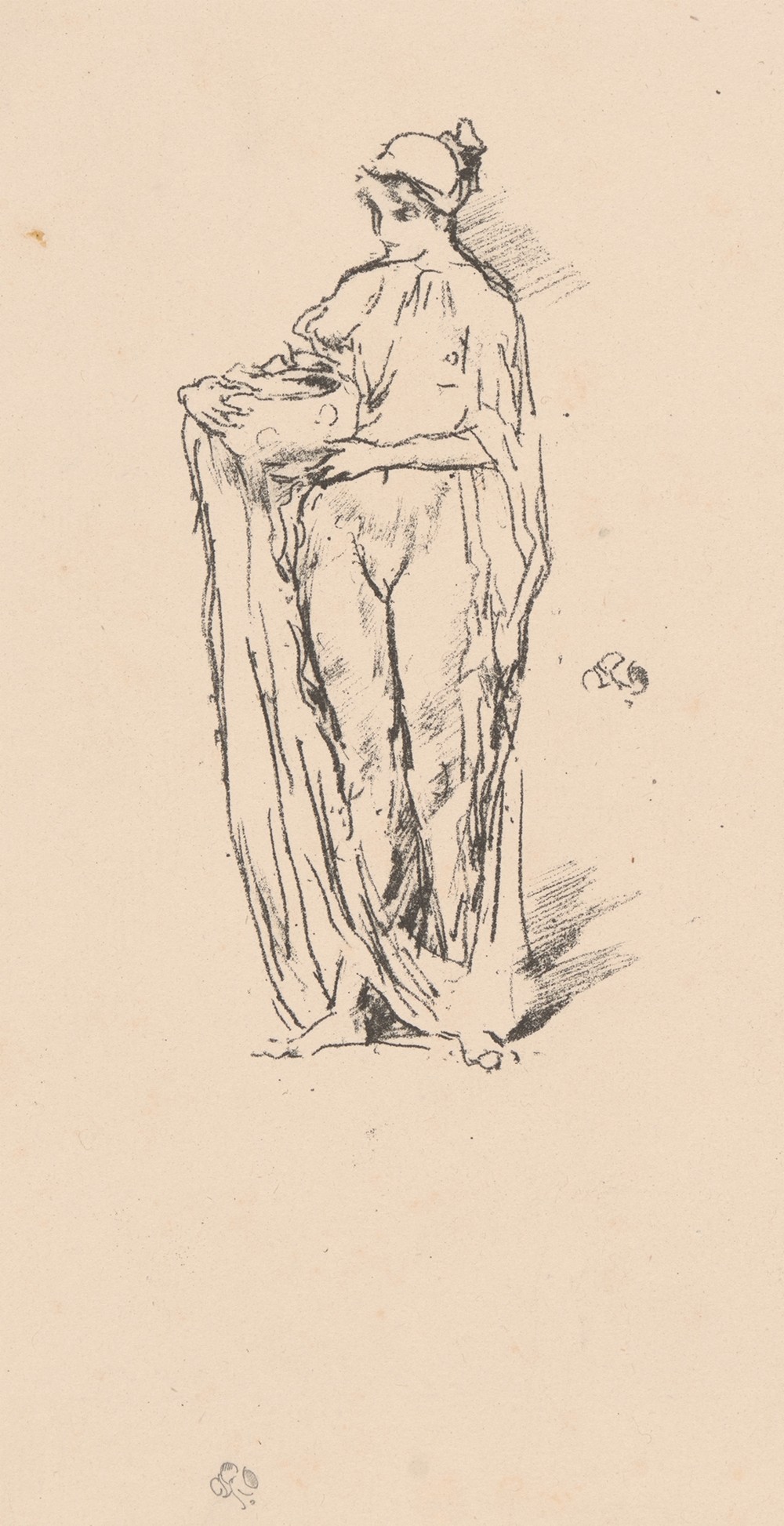 Girl with Bowl (ca. 1895)
