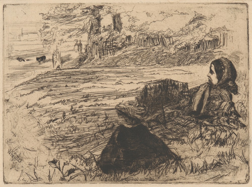 Nursemaid and Child (ca. 1859)