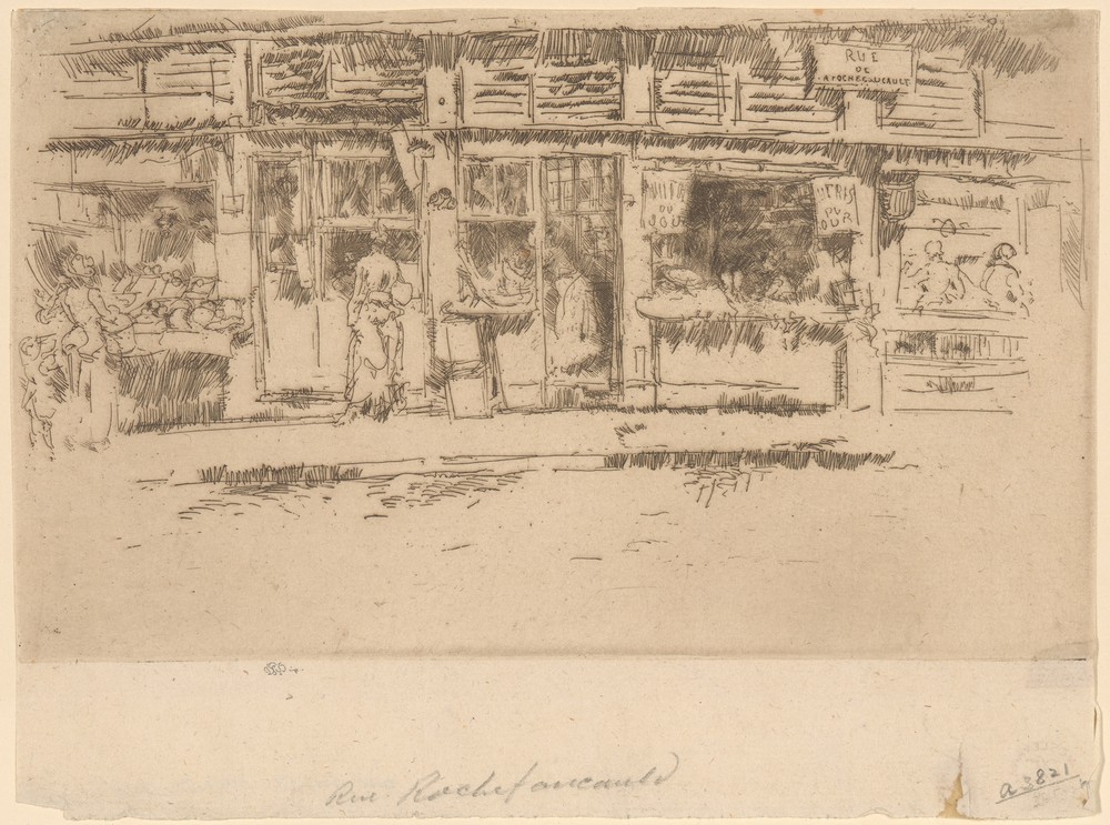 Rue de la Rochefoucault (ca. 1893)