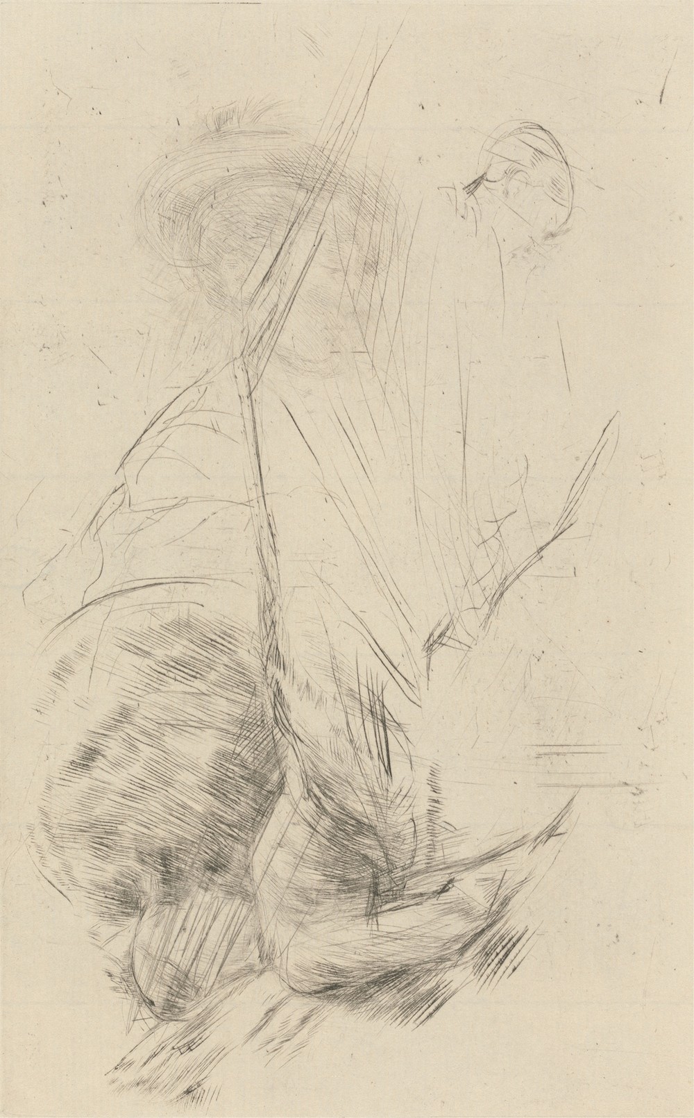 A Child on a Couch, No. 1 (between 1873 and 1875)