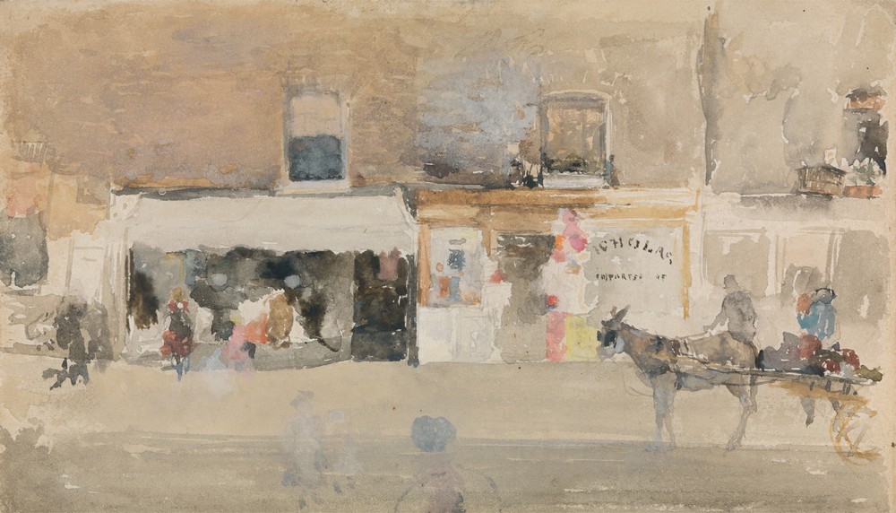 Street Scene in Chelsea (ca. 1888)