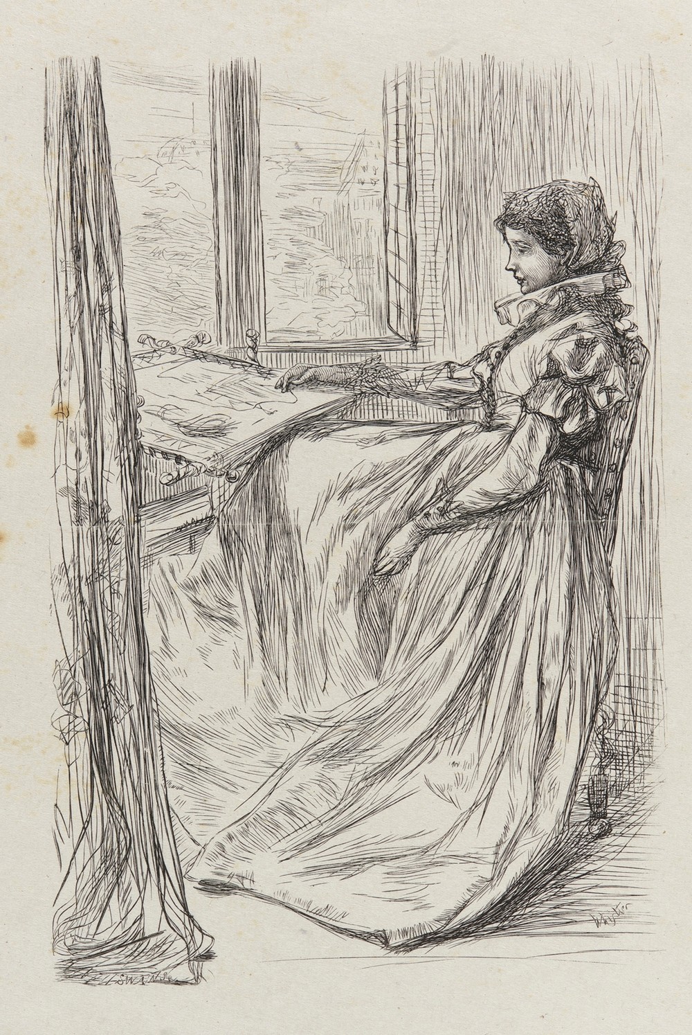 An Illustration to The Morning before the Massacre of St. Bartholomew