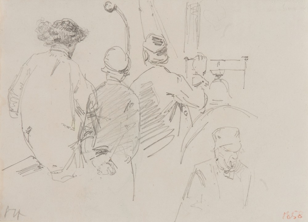 Four Men Aboard a Boat