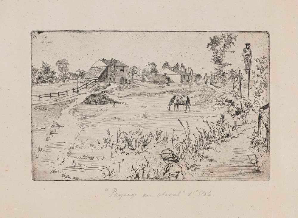 Landscape with Horses